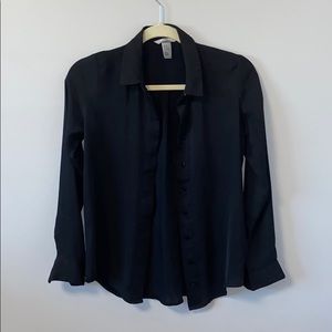Black dress shirt